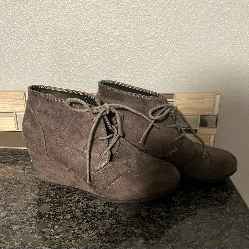 Wedge Booties 8.5